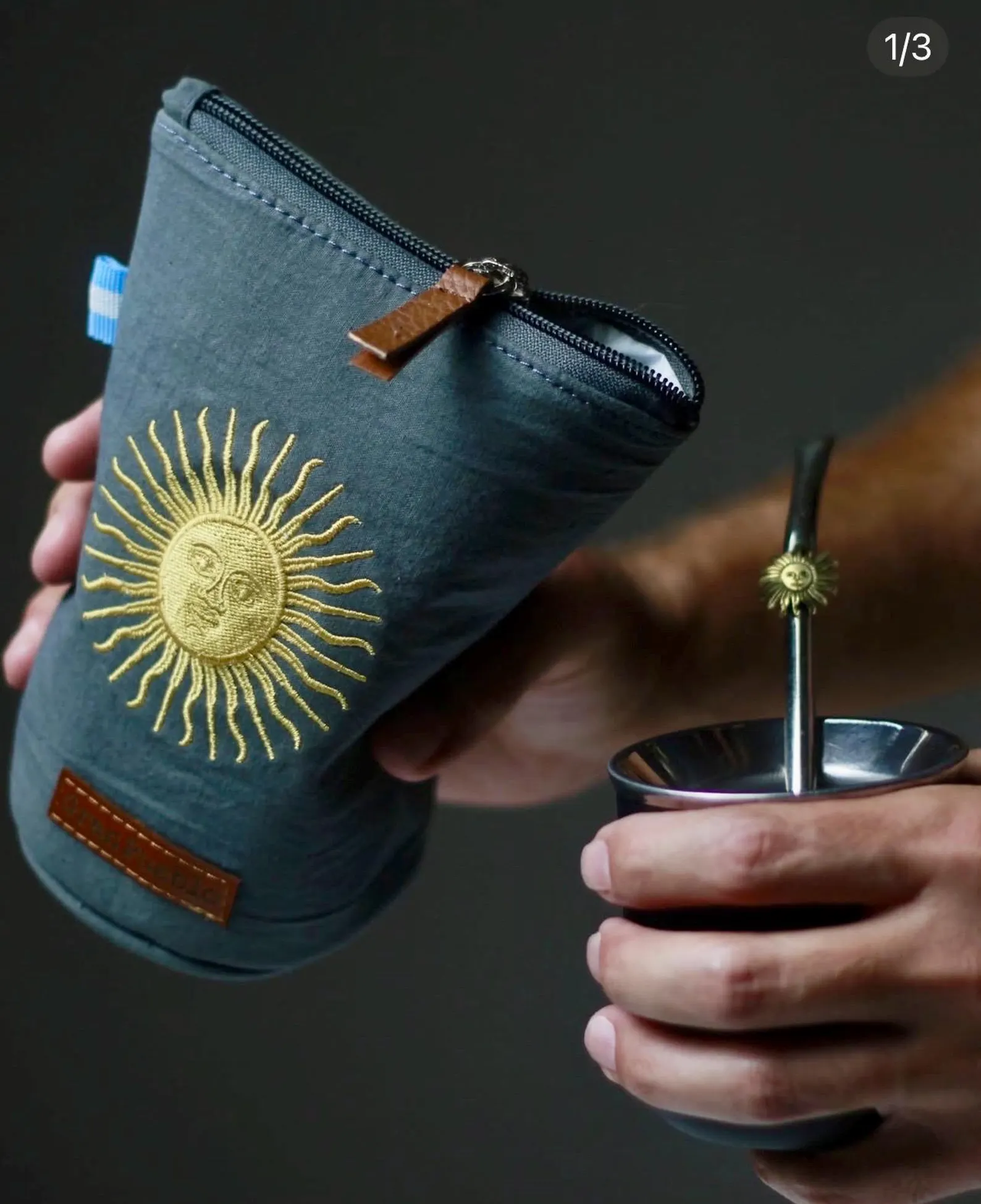 Sun of May Yerba Mate Bag